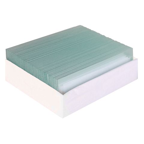 Diapositives Byomic Object 25x75 mm 50 pcs. et lamelles 18x18 mm 100 pcs.