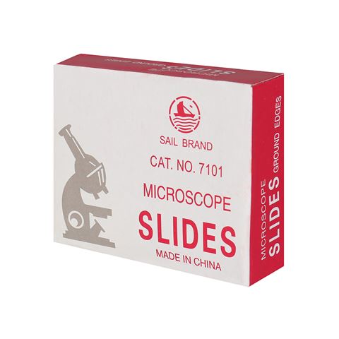 Diapositives Byomic Object 25x75 mm 50 pcs. et lamelles 18x18 mm 100 pcs.