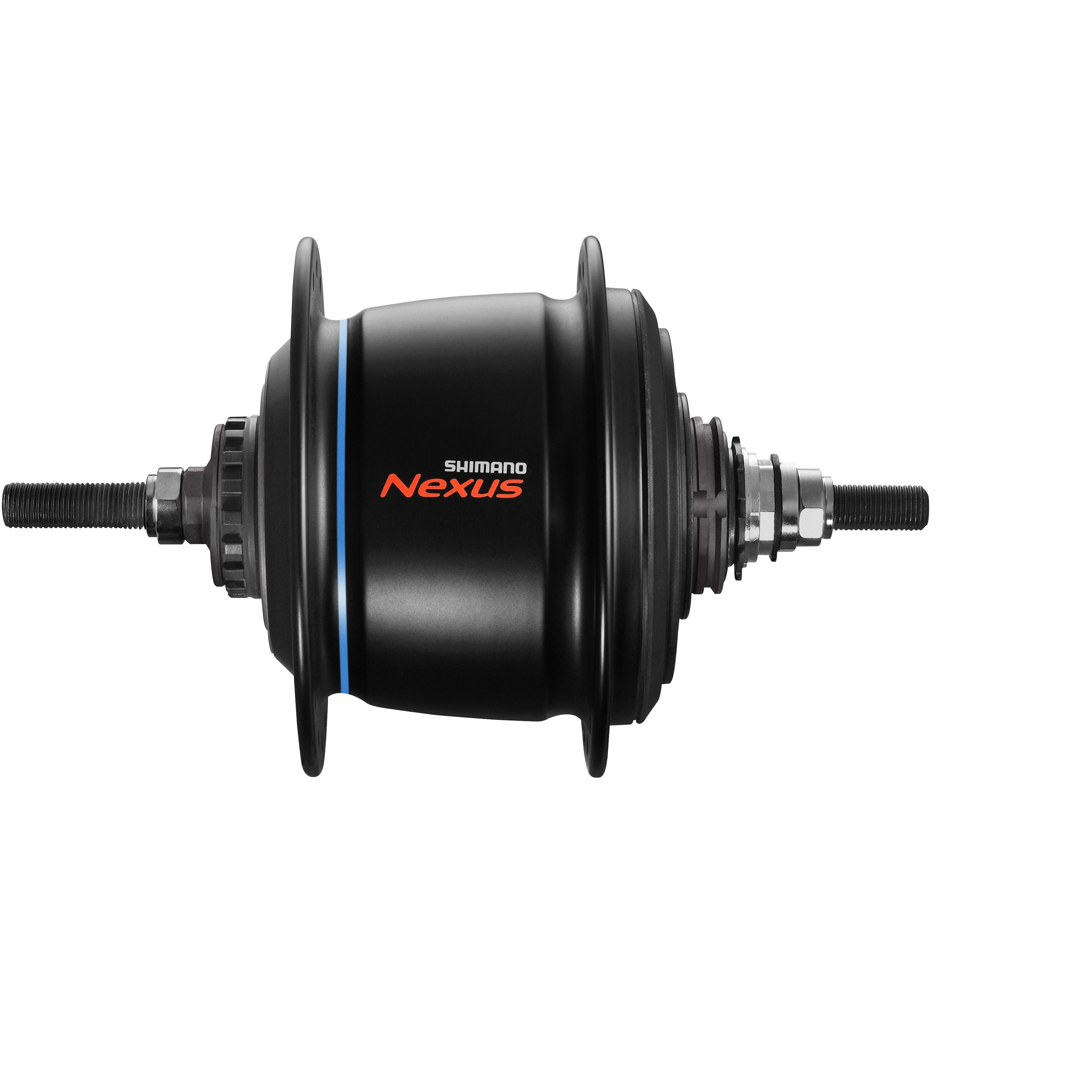 Shimano nexus 8 naaf rollerbrake di-2 sg-c6060-8r 36 gaats zwart kaal