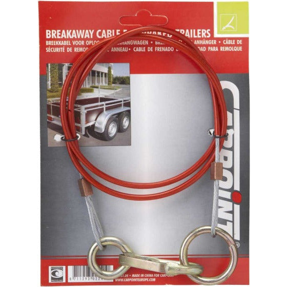 breekkabel voor oplooprem 110 cm rood