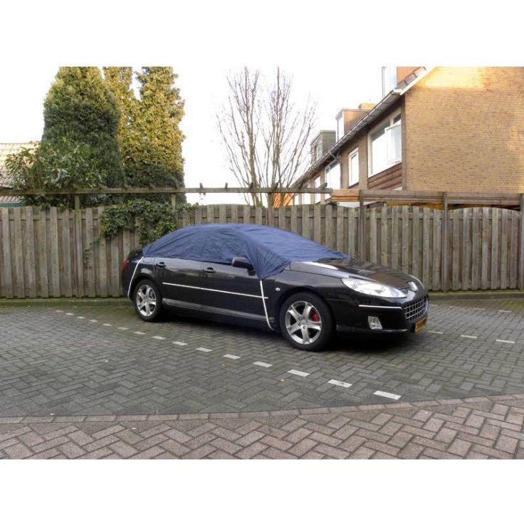 Carpoint Dakhoes maat S 233 x 160 x 33 cm blauw