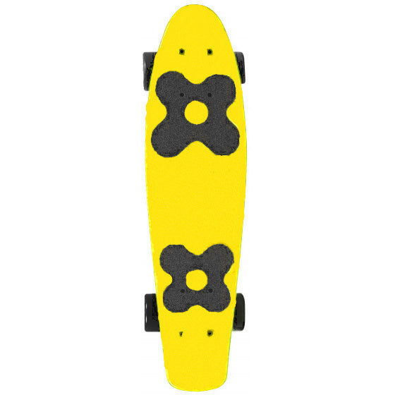 skateboard Juicy Susi Yellow 57 cm polypropeen geel