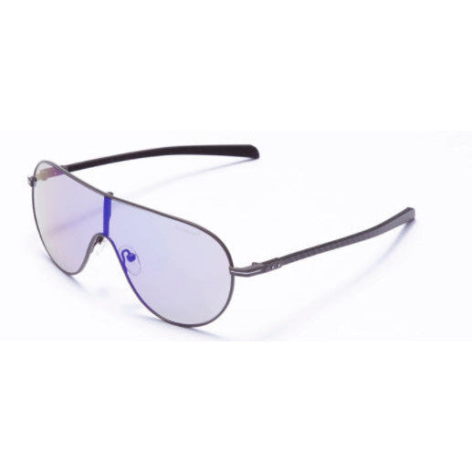 zonnebril unisex Enkele Lens cat. 4 blauw