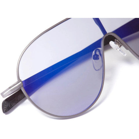 zonnebril unisex Single Lens cat. 4 blauw