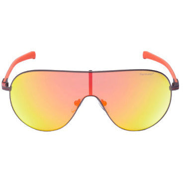 zonnebril unisex Enkele Lens cat. 4 oranje
