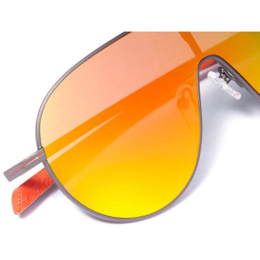 zonnebril unisex Enkele Lens cat. 4 oranje