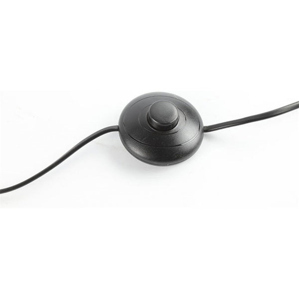 Hugo tafellamp 37 x 37 x 65 cm E27 RVS zwart