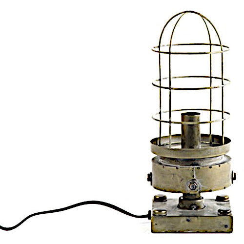 Mattijn Tafellamp 14 x 14 x 34 cm E14 RVS Goud