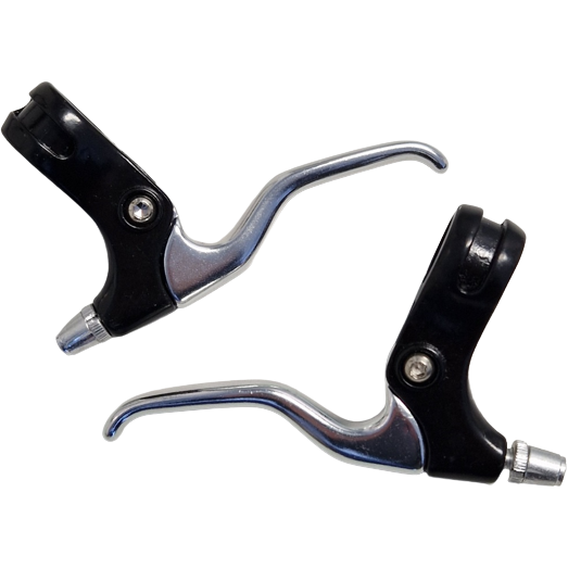 Qtcycletech Qt brake lever set v-brake 3 finger aluminum blister
