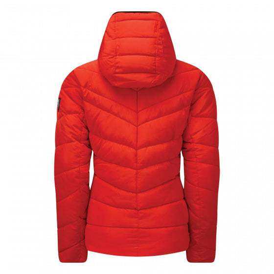 Outdoorjas Reputable Dames Polyester Wol Rood maat 32