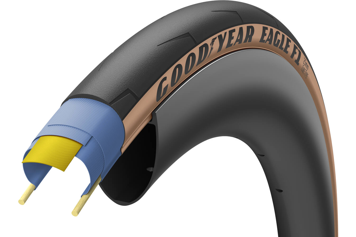 Goodyear - eagle f1 700x25c tan