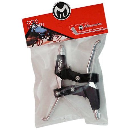 Miranda set leviers de frein 4 doigts noir argent blister élégance