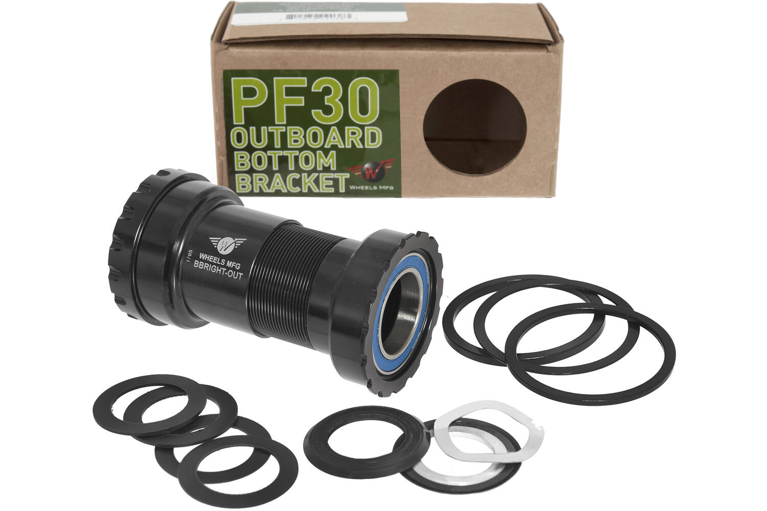 Boitier de pédalier bbright -> sram 22 24mm - abec-3 - noir
