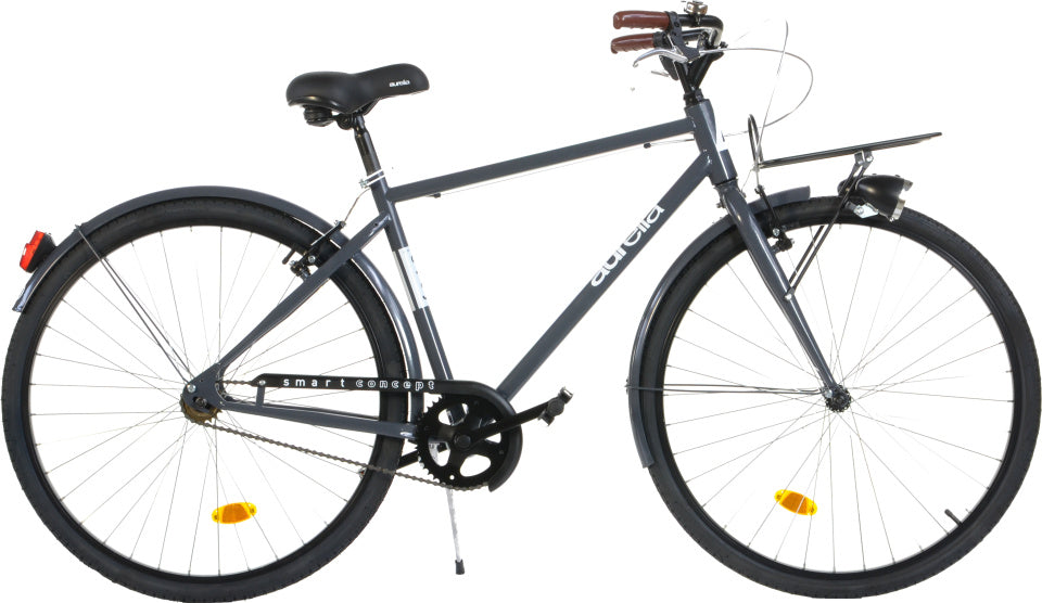 Aurelia 28 Inch 49 cm Heren V-Brakes Donkergrijs