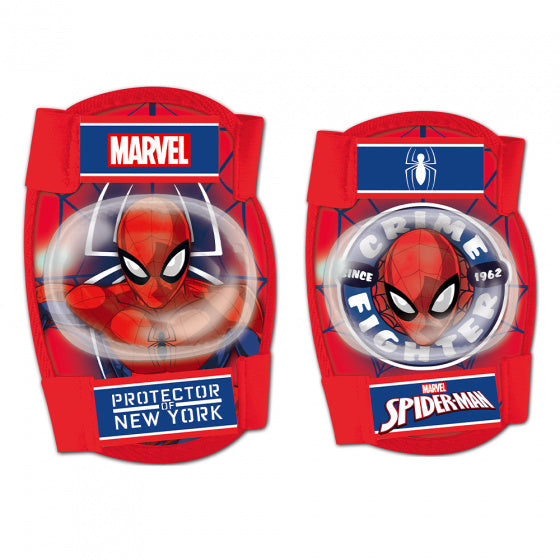 Spider-Man beschermset 4-delig junior rood maat S