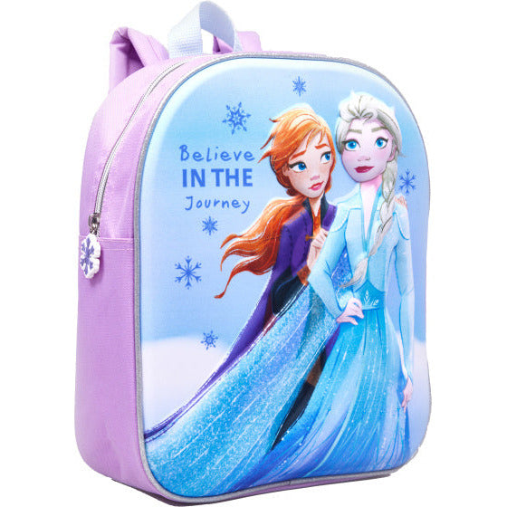 Frozen rugzak 3D junior 8 liter lichtblauw lila