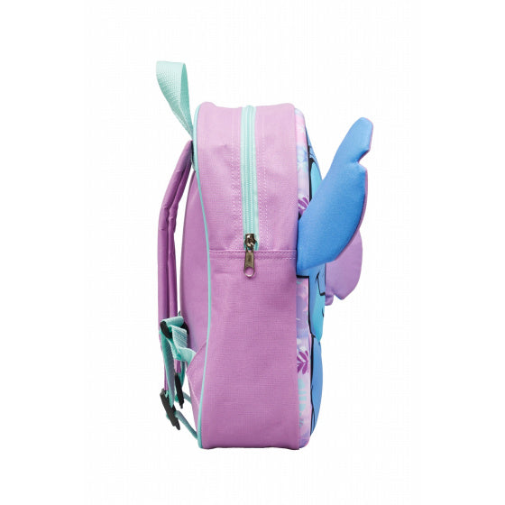 Stitch 3D Peuterrugzak 32X25X10 cm Meisjes Lichtroze