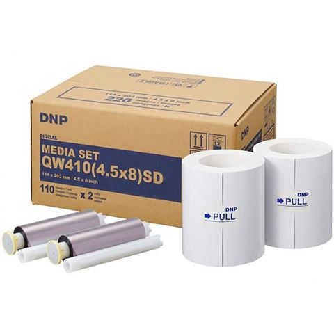 Papier DNP 220 impressions Standard SD 11x20 pour DP-QW410