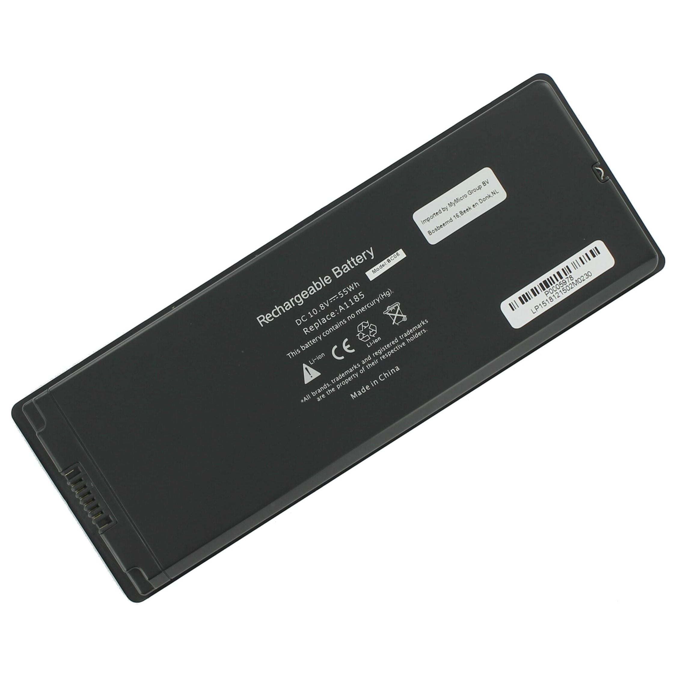 Vervangende MacBook Laptop Accu 5100mAh Zwart