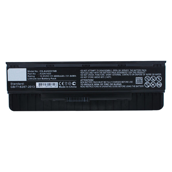 Replacement Laptop Accu 10.8V 52Wh 4800mAh