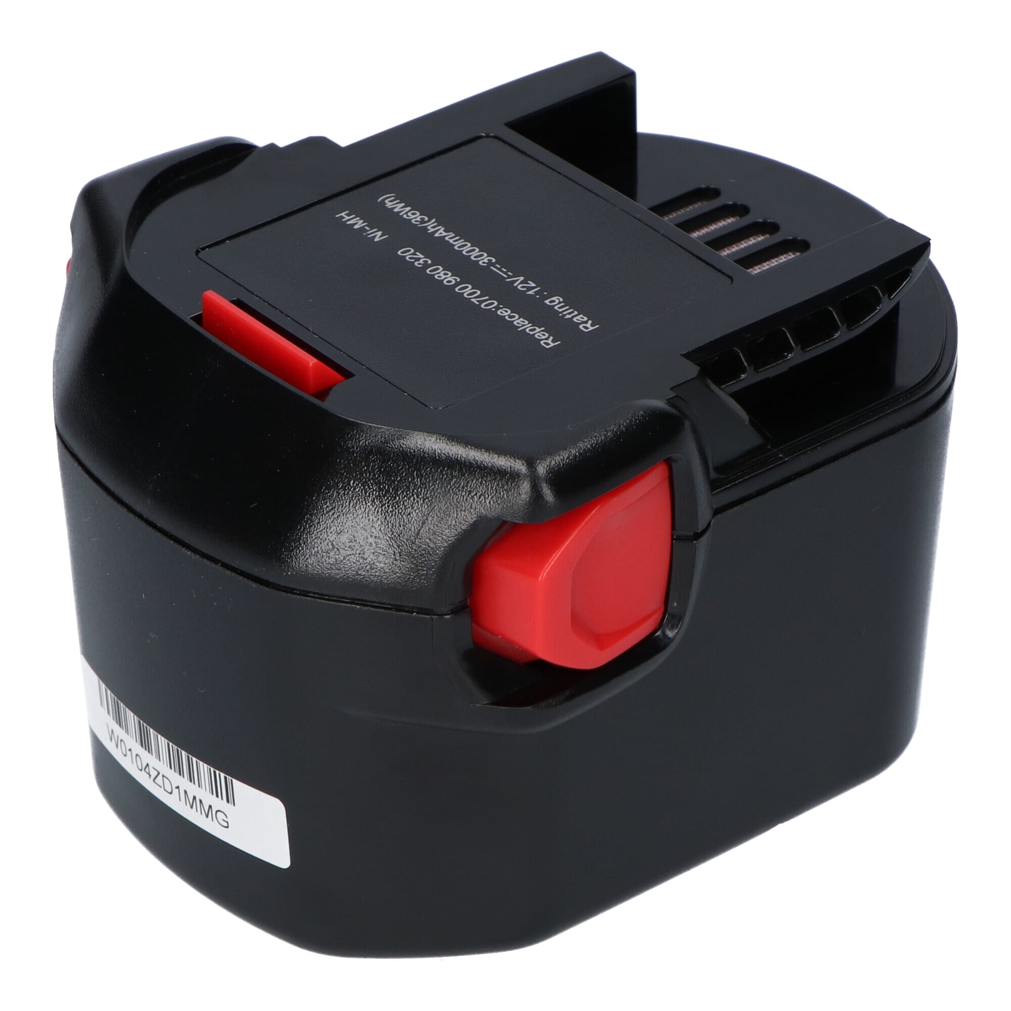 Vervangingsgereedschap Accu 12V 3Ah Ni-MH