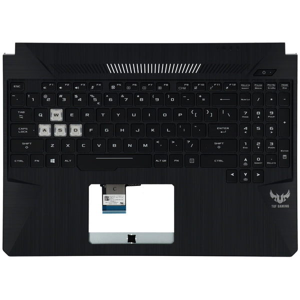Asus Laptop Toetsenbord Qwerty US + Top Cover, Backlit