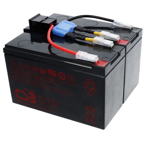 CSB Battery CSB UPS Batterij Vervangingsset RBC48 (incl. Kabels)
