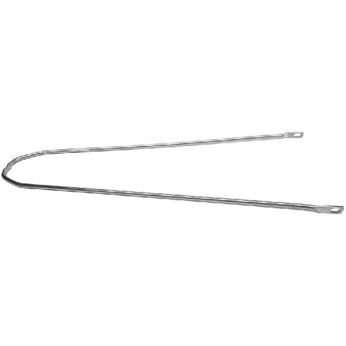 Filetage de barre de garde-boue Gazelle 28 50 362mm argent scatto
