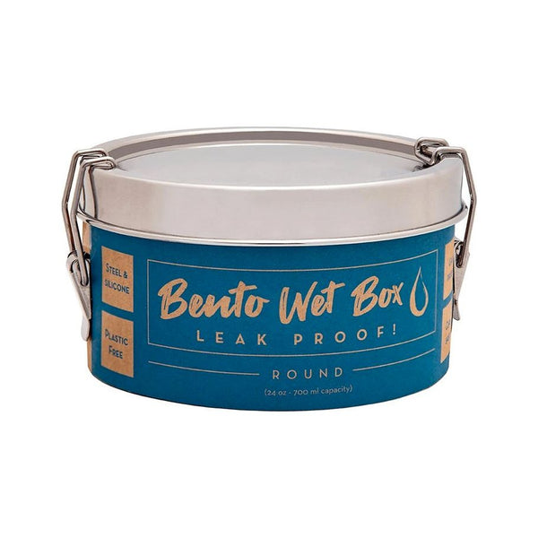 Blue Water Bento Lunchbox Wet box Round