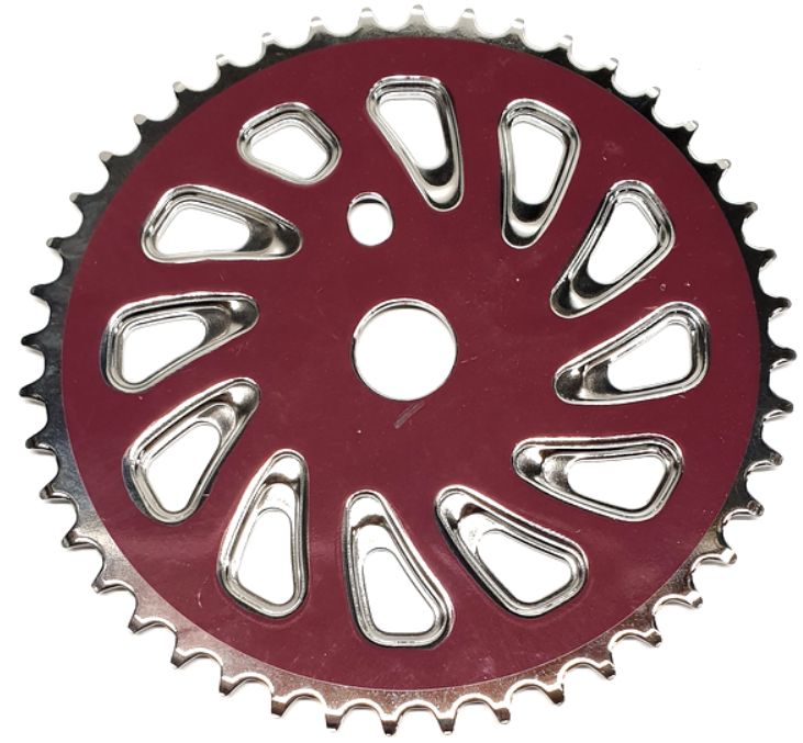 Hzb freestyle kettingblad staal 44 tands paars 2001461