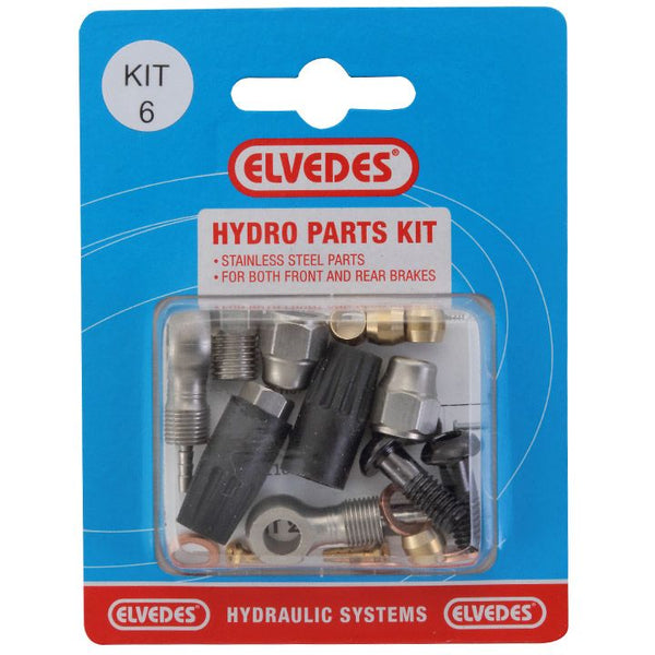 Elvedes Hydro parts kit 6 M8X1 + Banjo 2016009