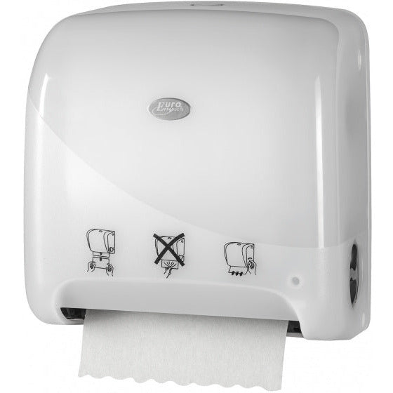 handdoekdispenser mini matic XL 21 x 33 cm wit
