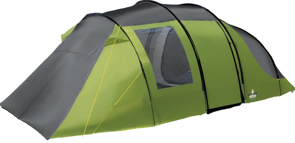 familietent Montana 6-persoons 640 cm groen grijs