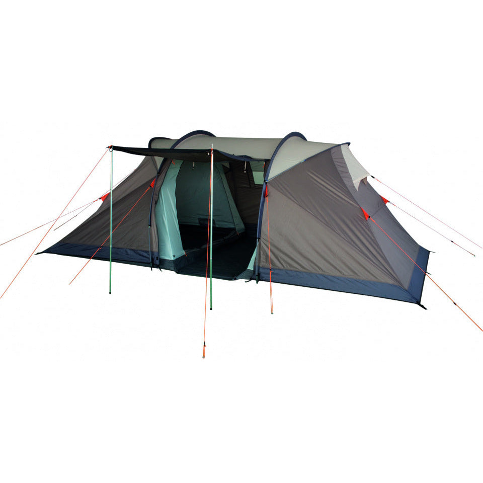 luifelstokken 20 mm 150 cm aluminium grijs 4-delig