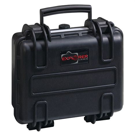 Explorer Cases 2712HL Koffer Zwart met Plukschuim