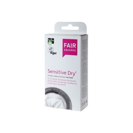 Fair Squared Condooms Sensitive-Dry 10st