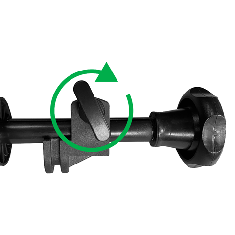 Falcon Eyes Achtergrondsysteem SPK-2 incl. 2 Rollen Zw Wit 1,35x11m