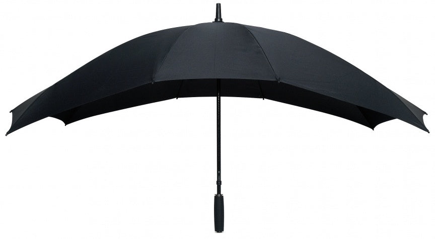 Duo Paraplu met Handopening 148 cm Zwart