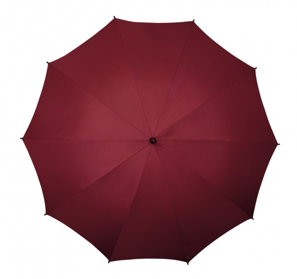 golfparaplu winddicht handopening 130 cm bordeaux