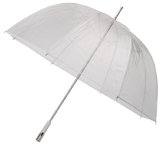Koepelparaplu met Handopening Ø 102 cm Transparant