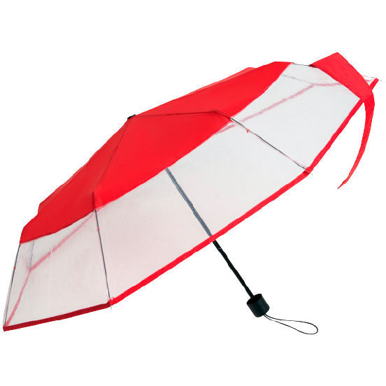 Opvouwbare Paraplu met Handopening Ø 90 cm Rood