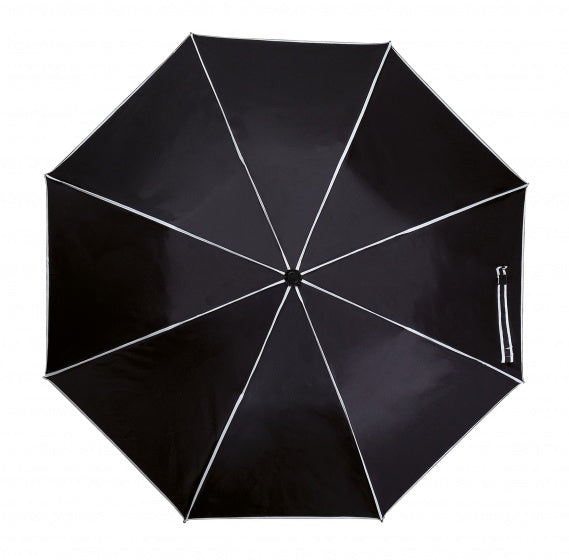 paraplu automatisch 94 cm polyester zwart