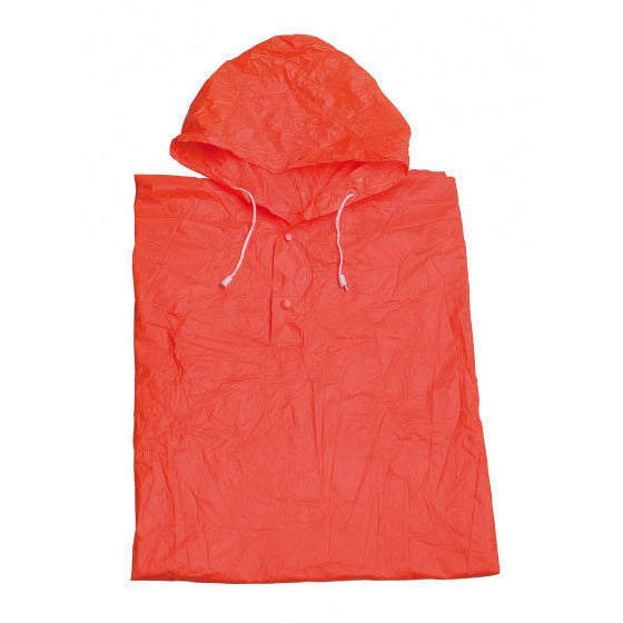 regenponcho one size unisex oranje