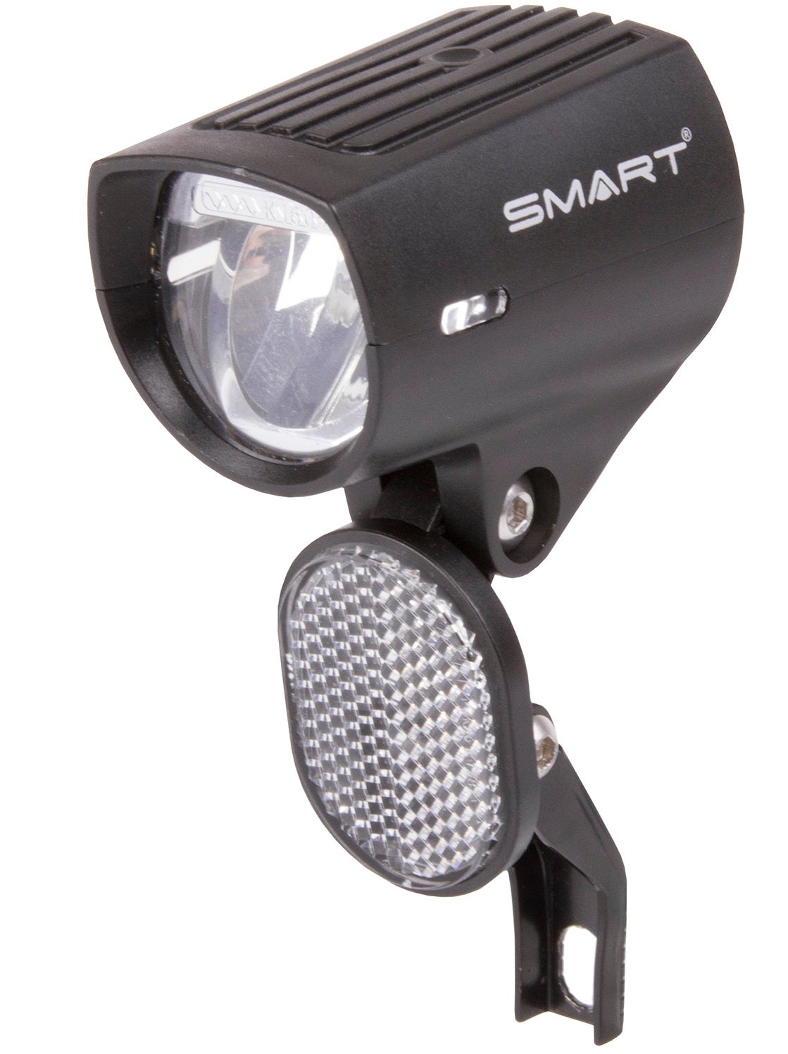 Smart de e-bike koplamp led 6-48v 2.1w 30 lux op kaart