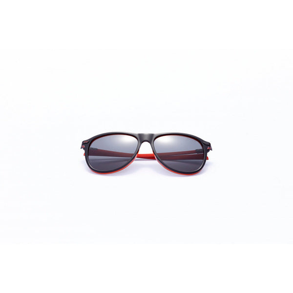 Formula Sunglasses unisex round cat.4 black light grey