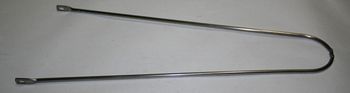 Gazelle spatbordstang 28 RVS 360mm