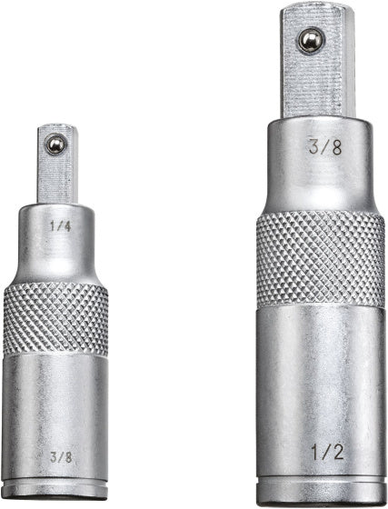 Adapter verlengstuk 6-in-2 Zilver 2-delig