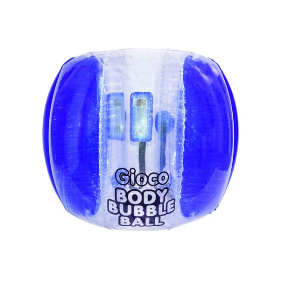 Bubbelvoetbal blauw 120 cm