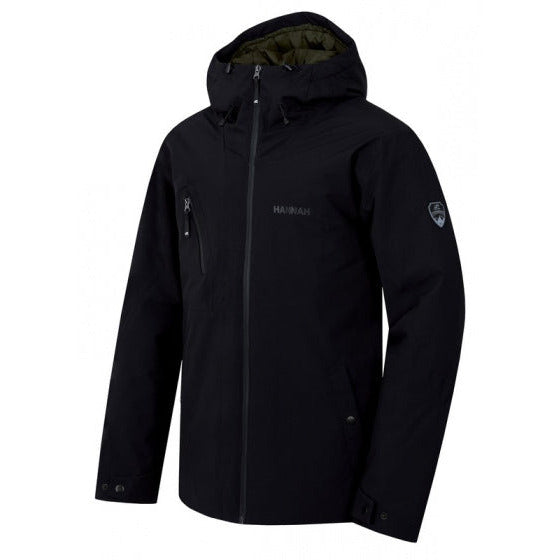 Hannah Outdoorjas Derk heren polyester antraciet maat XXL