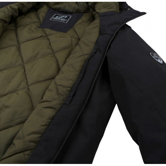 outdoorjas Derk heren polyester antraciet maat XXL